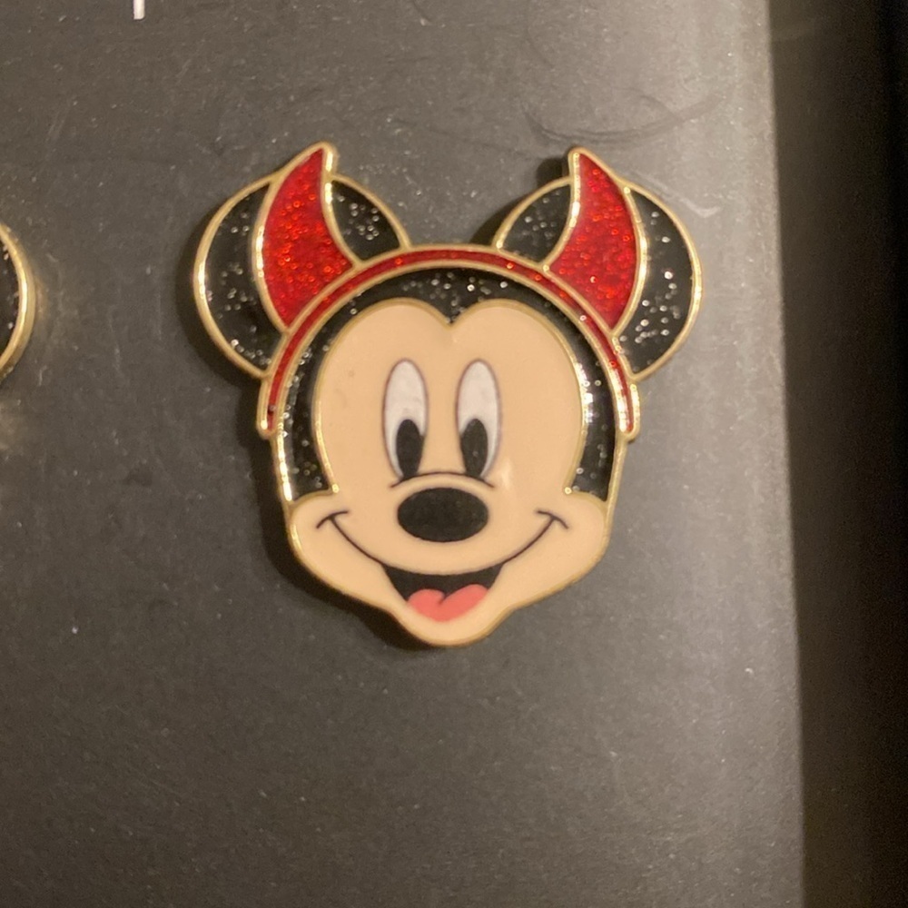 BaubleBar Mickey Mouse Devil Earrings - Picture 3 of 5